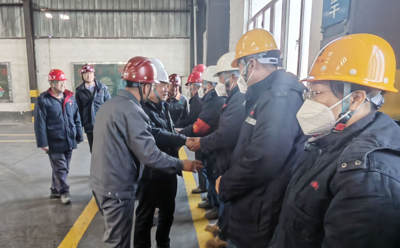 過年好！省國資委領(lǐng)導(dǎo)把新春祝福送到一線崗位