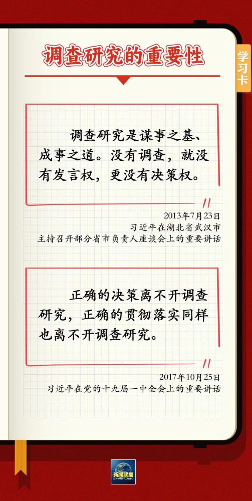 學(xué)習(xí)卡丨如何深入調(diào)查研究？跟總書記學(xué)習(xí)&ldquo;五字訣&rdquo;