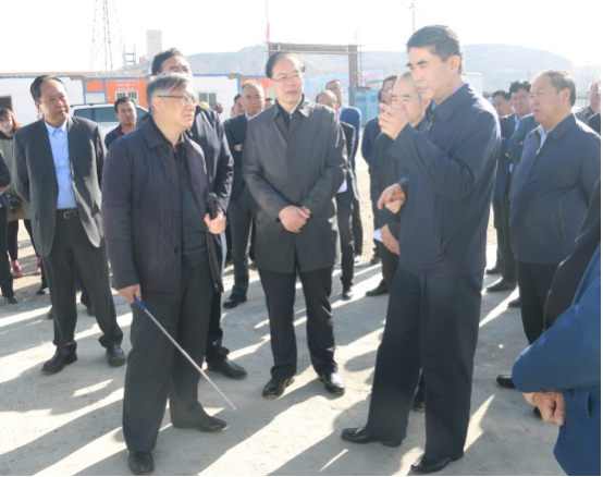 省委副書記、省長王建軍等領導一行視察海東工業(yè)園區(qū)臨空綜合經濟園